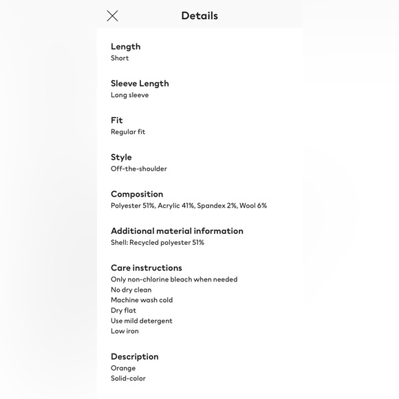 H&M Off Shoulder Dress - Picture 7 of 7